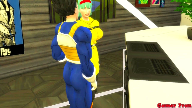 Cheating MILF Bulma Gets Hardcore Anal While Married to Goku's Stepson