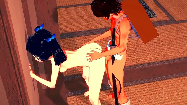 Aoi Kanazaki & Tanjiro Demon Slayer Blowjob & Hardcore Anime Fuck Session