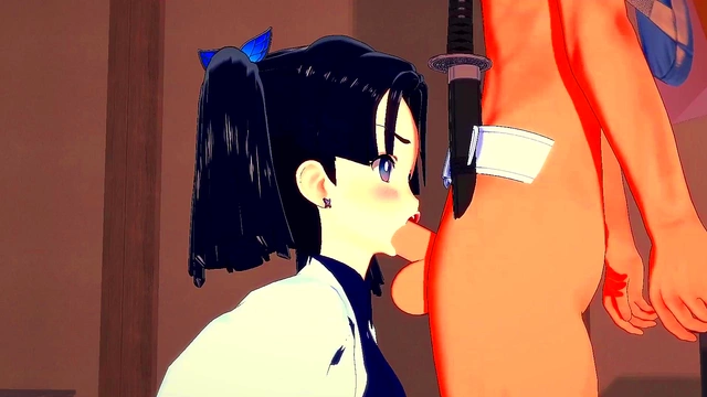 Aoi Kanazaki & Tanjiro Demon Slayer Blowjob & Hardcore Anime Fuck Session