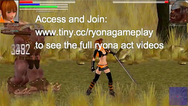 Cute Aya Fucks Monstrous Men in The Hounds of the Blade Hentai Gameplay