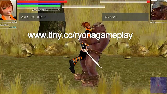 Cute Aya Fucks Monstrous Men in The Hounds of the Blade Hentai Gameplay