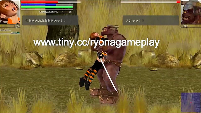 Cute Aya Fucks Monstrous Men in The Hounds of the Blade Hentai Gameplay