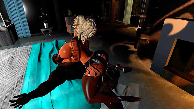 Blonde Milf Kayla Gets Served Big Black Cock In Anime Anal Festivities