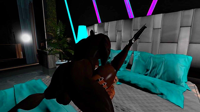 Blonde Milf Kayla Gets Served Big Black Cock In Anime Anal Festivities