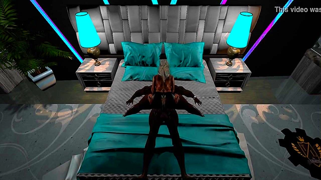 Blonde Milf Kayla Gets Served Big Black Cock In Anime Anal Festivities