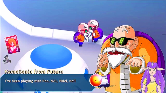 Bulma & Chi-Chi Seduce Vegeta in Dragon Ball Hentai Time Travel Adventure