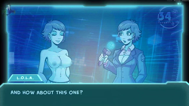 Nude Redhead Lara Croft Meets Funny Machine in Akabur's Hentai Anime Adventure