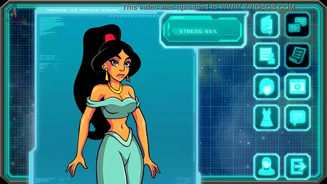 Nude Redhead Lara Croft Meets Funny Machine in Akabur's Hentai Anime Adventure