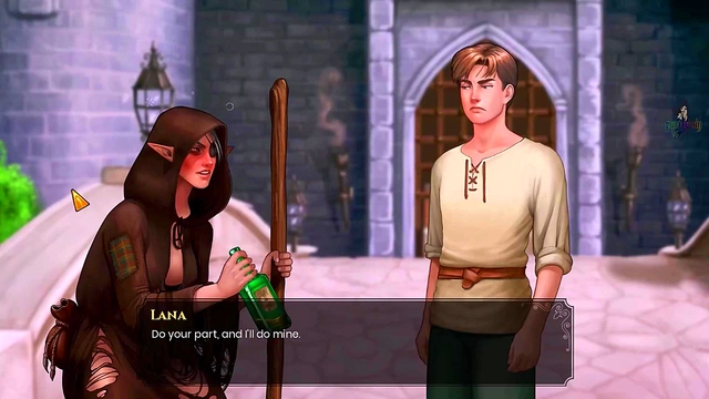 Hentai Farm Girl With Big Ass Fills Farmer’s Face In Epic What-A-Legend Scene