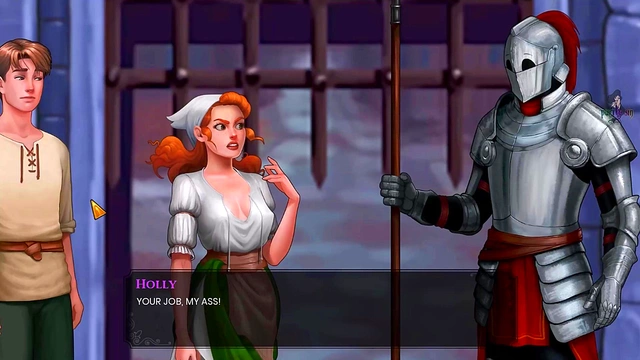 Hentai Farm Girl With Big Ass Fills Farmer’s Face In Epic What-A-Legend Scene