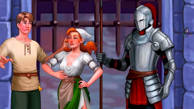 Hentai Farm Girl With Big Ass Fills Farmer’s Face In Epic What-A-Legend Scene