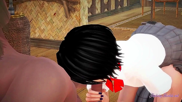 Rukia Kuchiki from Bleach Takes Hard Anime Sex for Juicy Creampie Climax