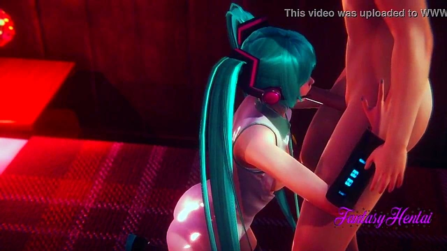 Hatsune Miku Gets Rough Anime Fucking With Juicy Creampie Finish