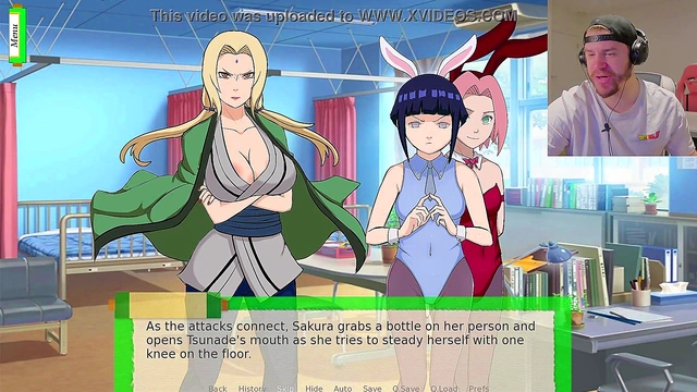 Threatening Anko Demands Rough Sex From Naruto Girls In Jikage Rising Anime