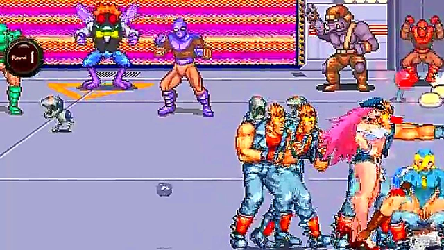 Horny Street Fighter Girls Cammy & Chun-Li Battle for Big-Cock Gangbang Creampie