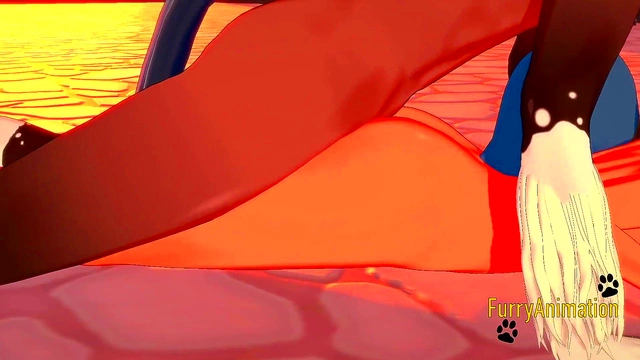 Michiru Sucks Dick & Gets Fucked Hard In Futuristic BNA Hentai 3D Scene