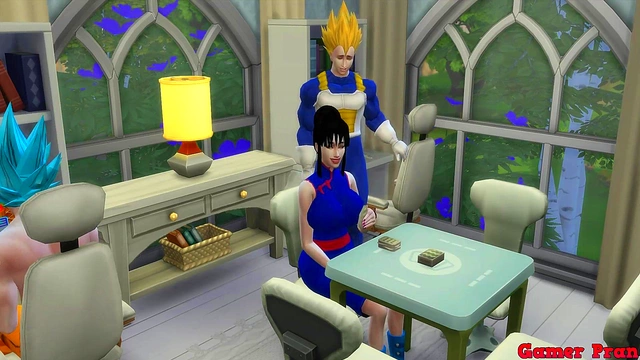 Hot Milf Bulma Cheats On Vegeta With Goku In Dragon Ball Hentai Anal Adventure