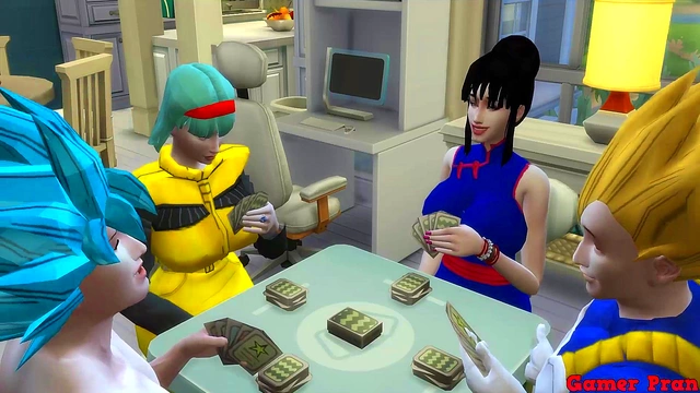 Hot Milf Bulma Cheats On Vegeta With Goku In Dragon Ball Hentai Anal Adventure