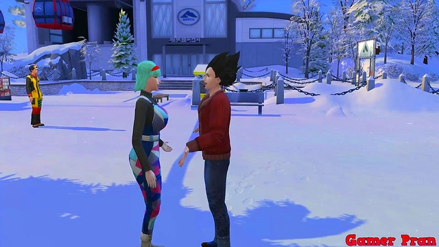 Bulma’s Hot Milf Body Cheats With Master Roshi While Husband Watches Cuckold Drama