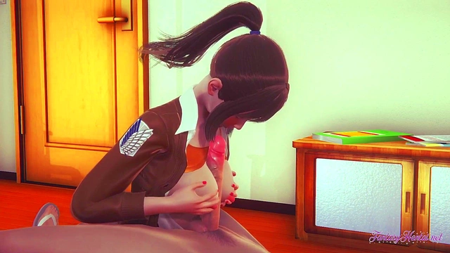 Sasha's Uncensored 3D Hentai Boobjob Leads to Juicy Anime CreampieCumshot