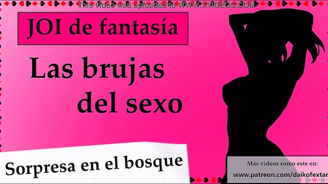 Caught in Medieval Woods – JOI Fantasywith Seductive Witch Instructions