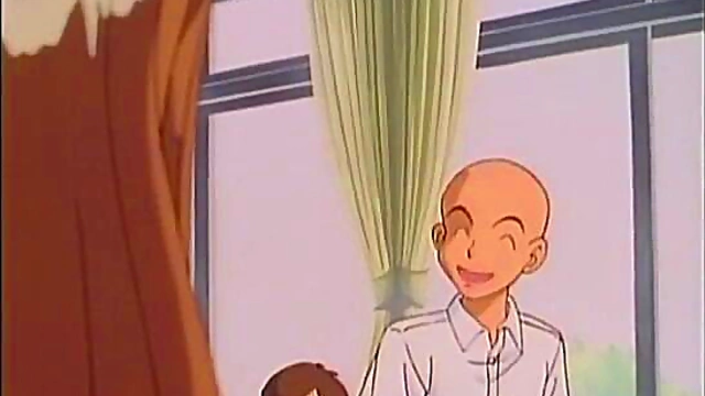 Hot Horny Students Grope Their Busty Teacher For Hardcore Anime Sex