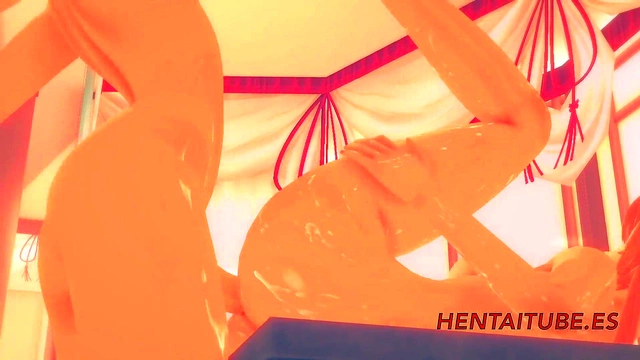 Kirito fucks Asuna on Table in Uncensored SAO Hentai Anime Blowjob CremPie