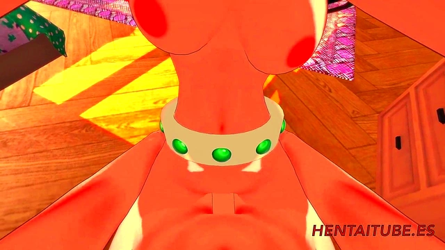 Tsuyu Asui & Todoroki Shoto's Intense 3D Hentai Room Session With Handjob, Blowjob & Creampie