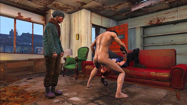 Sexy 3D Anime Fallout 4 Jill Valentine Sucks Dick & Hands Job Blissfully