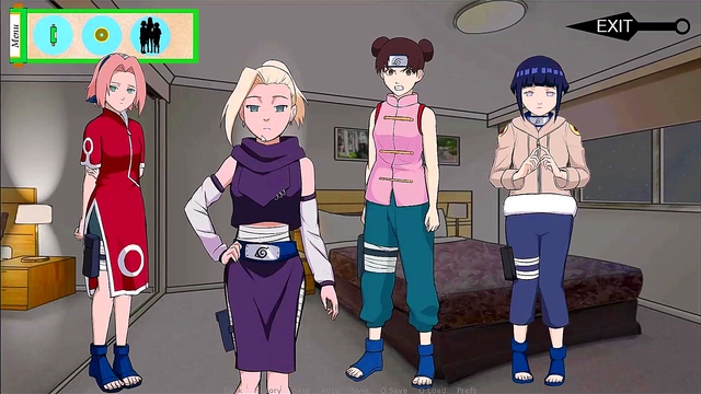 Sexy Anime Goddess Ino Rides Cock Hard In Jikage Rising Eroge Scene