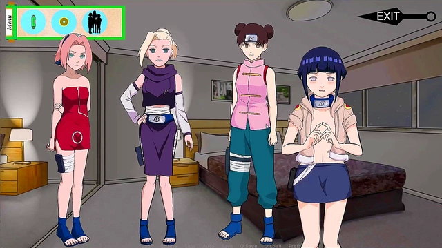 Hinata & Sakura Get Wild in Jikage Rising for Eroge Naruto Fun