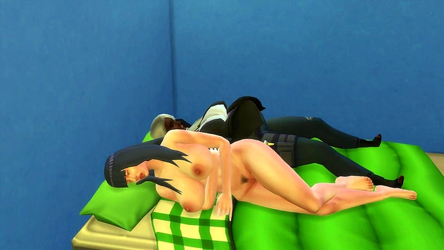 Professor Madara’s Naruto Threesome – Two Students Beg for Anal Fucks