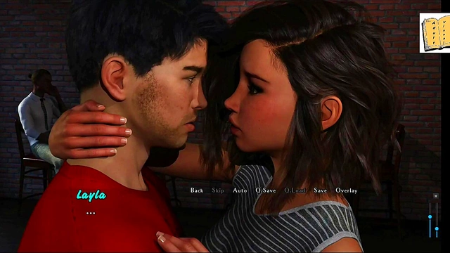 Layla’s Seductive Turn – Teen With Big Tits Enjoys Doggy Style & More In Erotic Visual Novel