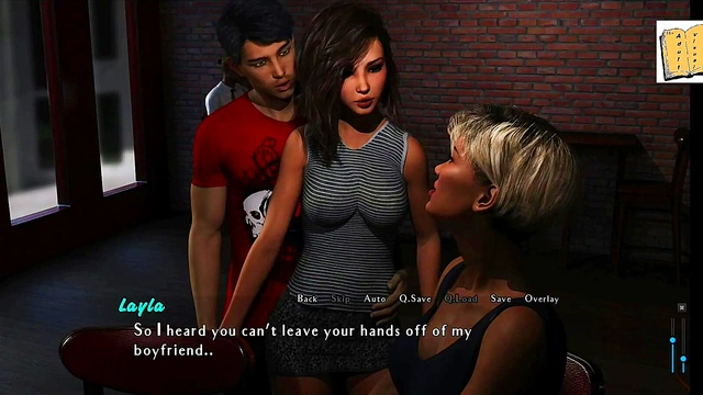 Layla’s Seductive Turn – Teen With Big Tits Enjoys Doggy Style & More In Erotic Visual Novel