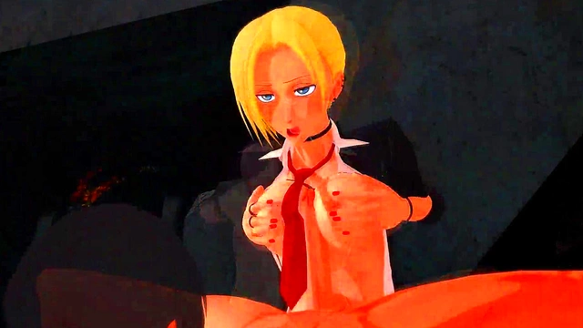 Annie Leonhart Gets Creampied By MikasaAckermann In Futa 3D Anime Action