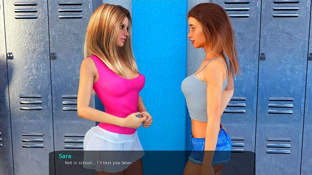 Boris Gets Hard In Front Of His Horny Older Stepsister In Milfy City