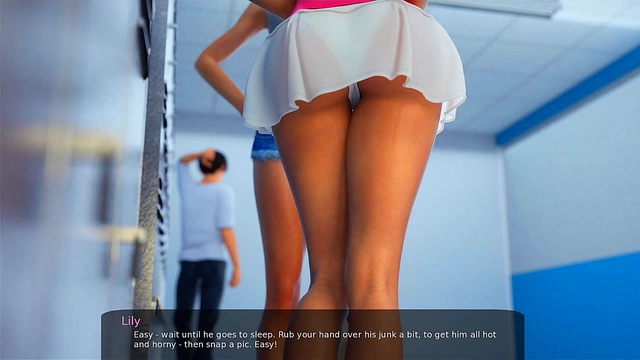 Boris Gets Hard In Front Of His Horny Older Stepsister In Milfy City