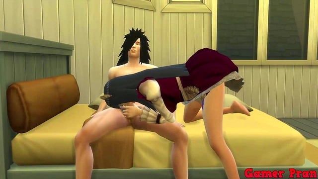 Madara Seduces Shy Hinata for Hardcore Anal Fun in Naruto Anime Adventure