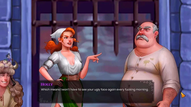 Lovely Whore Gives Epic Blowjob In What A Legend Hentai Anime Game