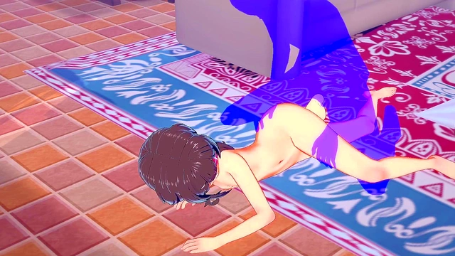 Megumin from KonoSuba Takes Cock for Juicy Creampie in Anime Glory