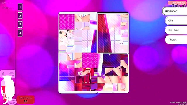 Steamy Hentai Gameplay With Sexy Neko Waifus In Mosaic Action