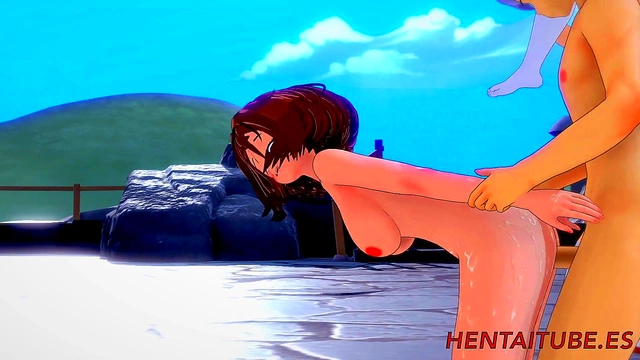 My Hero Academia 3D Hentai – Katsuki fucks Ochako & Shoto joins for Orgy Fun