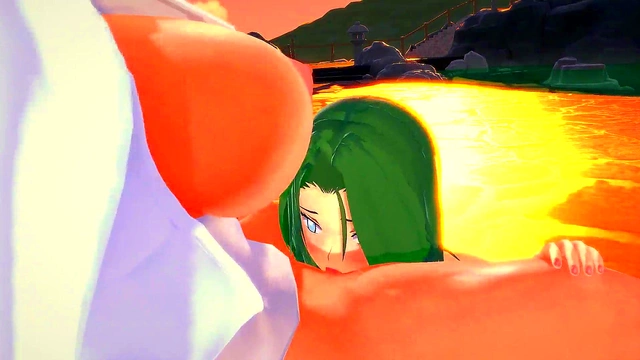 Lesbians Lick & Scissor in Steamy Pokemon Anime Adventure