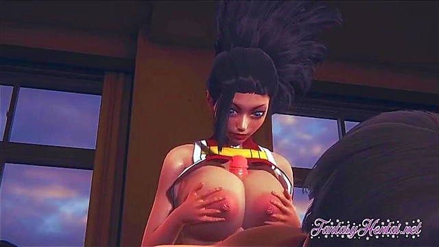 My Hero Academia Hentai – Momo Yaoyorozu's Uncensored Cosplay Orgy Adventure
