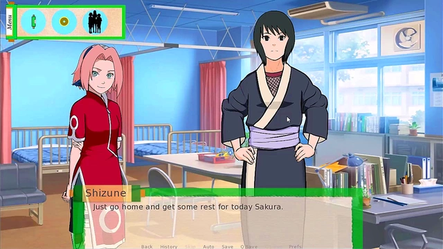 Hinata & Sakura Watch As Mind-Controlled Ino Takes Toys &Dick For Creampie Anal Sex