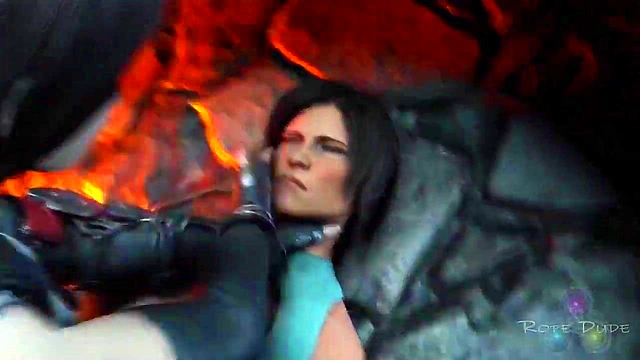 Hot Anime Lara Croft Gets Captured & Fucked Hard In The Ass