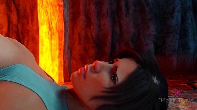 Hot Anime Lara Croft Gets Captured & Fucked Hard In The Ass