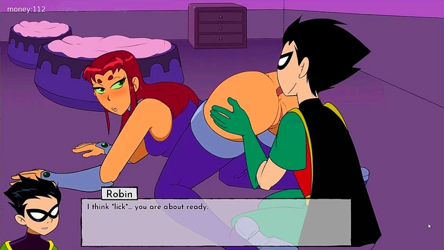 Starfire & Robin's Intergalactic Anal Adventure Ends in Creampie Delight