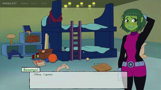 Starfire & Robin's Intergalactic Anal Adventure Ends in Creampie Delight