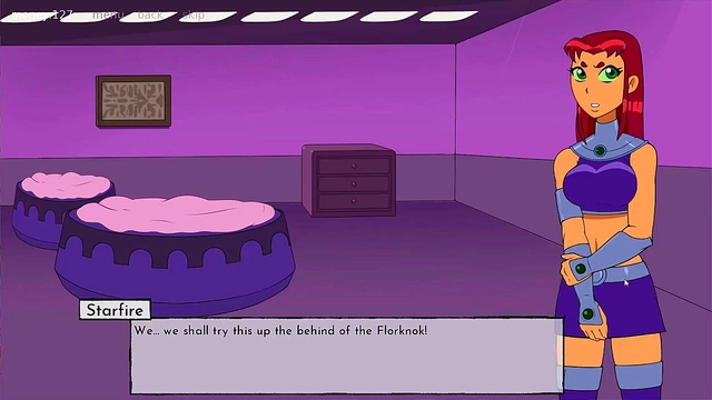 Starfire & Robin's Intergalactic Anal Adventure Ends in Creampie Delight